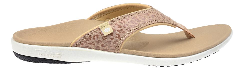 spenco cheetah sandals