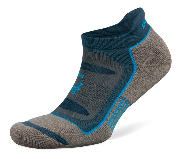 Balega Blister Resist No Show Running Socks Ethereal Blue/Light Aqua 