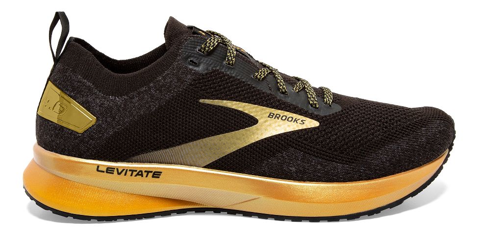 Details about   Brooks Levitate 4 Victory Edition Black Gold Women Road Running Shoe 1203351B054 