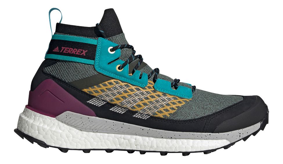 Mens Adidas Terrex Free Hiker Blue Trail Running Shoe