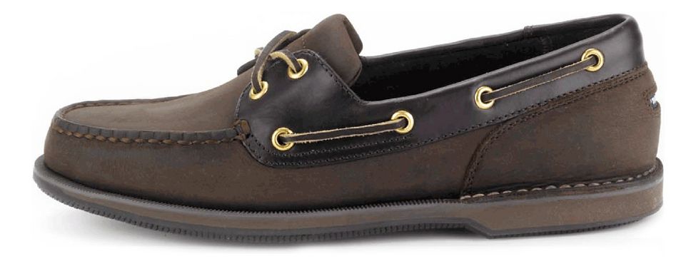 Rockport Lace Perth Boat Shoe in Navy Blue Leather Black Save 6% for Men Mens Shoes Slip-on shoes Boat and deck shoes 