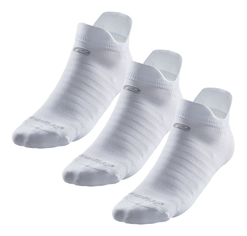 More Mile Preventer 3 Pack Womens Running Socks Double Layer Cushioned Sock 