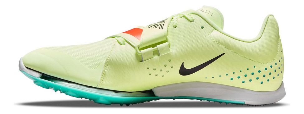 Nike Air Zoom LJ Elite Track and Field Shoe - Volt/Orange