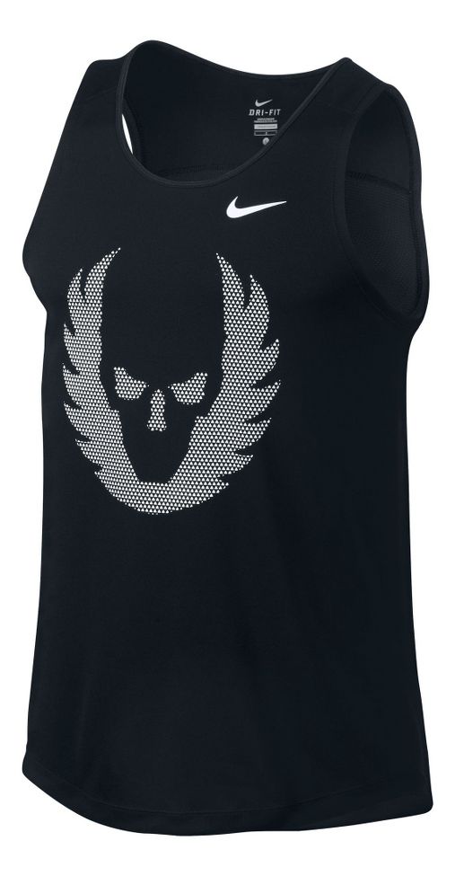 Mens Nike Oregon Project Tank Short Sleeve Technical Tops